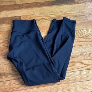Lululemon wunder under Black Leggings 25 inch